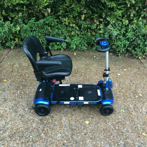 SOLAX GENIE BLUE Manual Folding Mobility Boot Scooter
