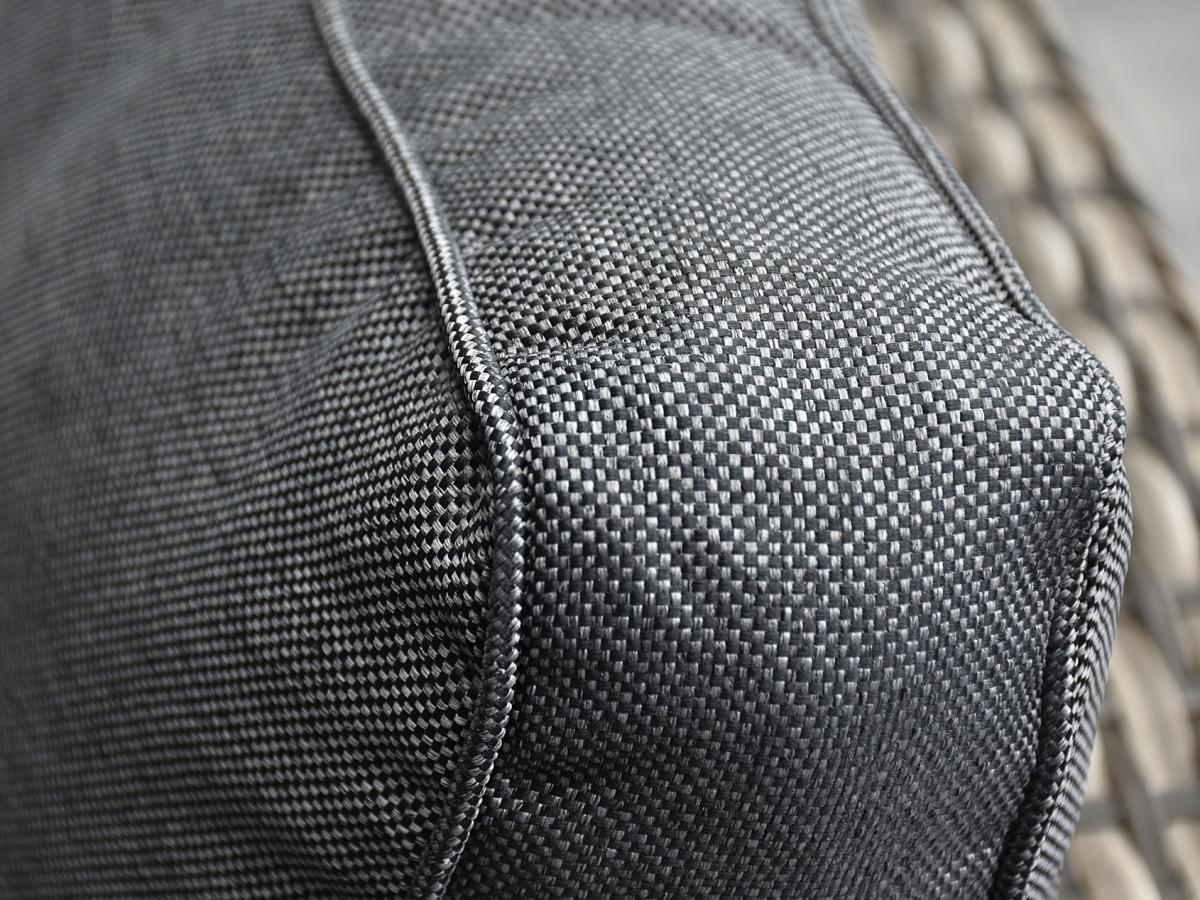 Bahia Sofa Dining Rattan Furniture Set - Whitewash Grey