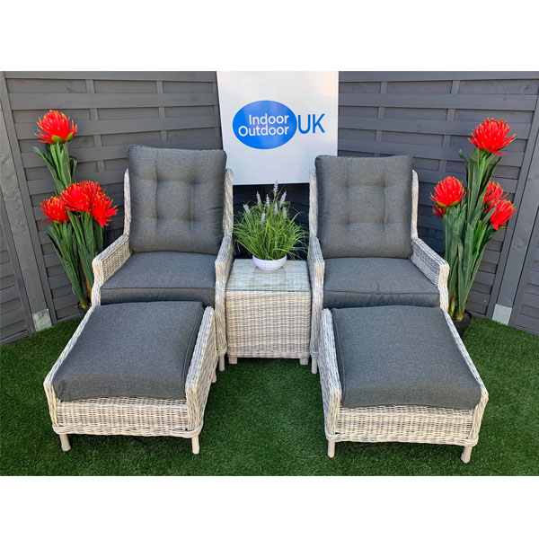 Venetian Rattan - Casual Set - Cloudy Grey or Willow