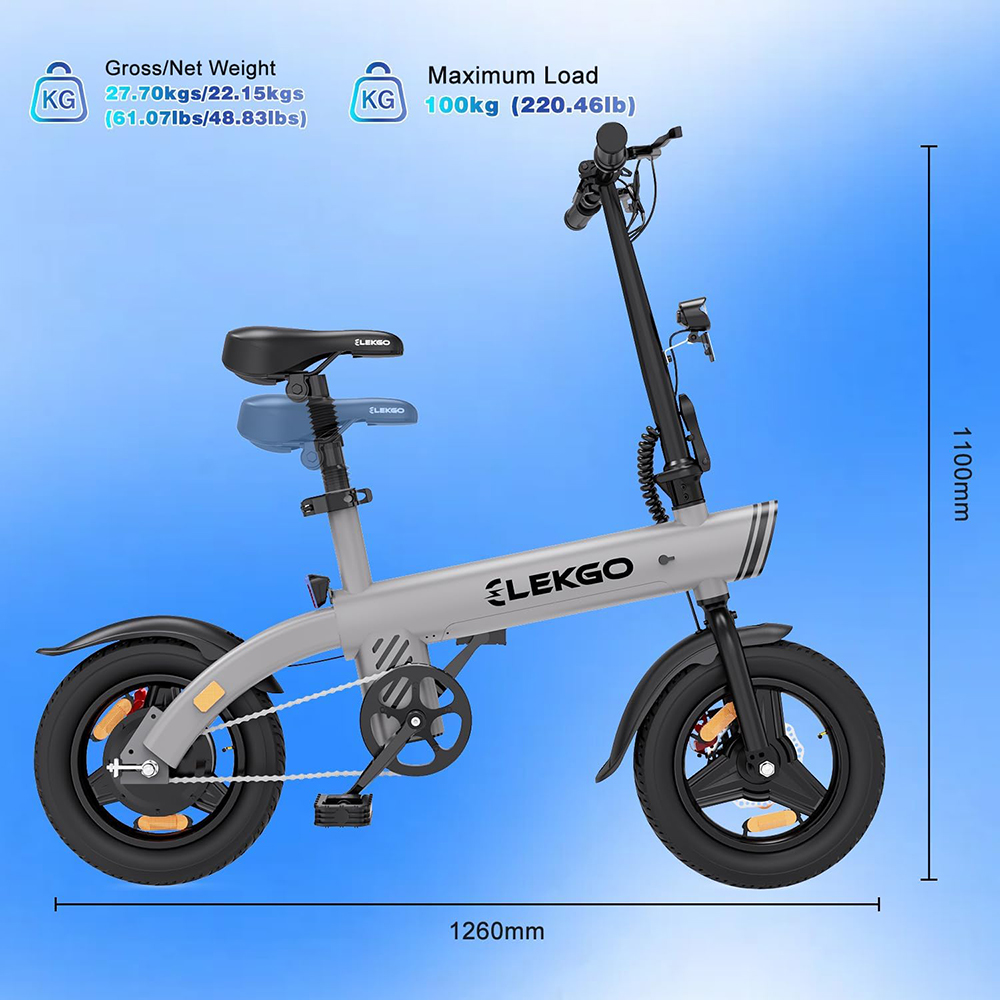 ELEKGO E Bike 14 Inch Electric Bike