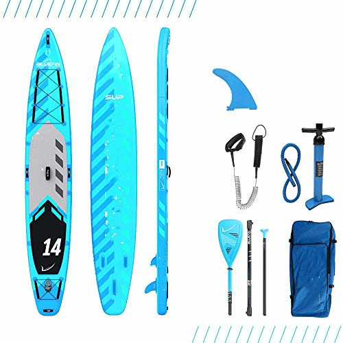 Bluefin SUP Stand Up Inflatable Paddleboard  14′ Sprint