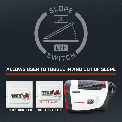Bushnell Golf 2019 Tour V4 Shift Laser RangeFinder Slope Switch Jolt Technology