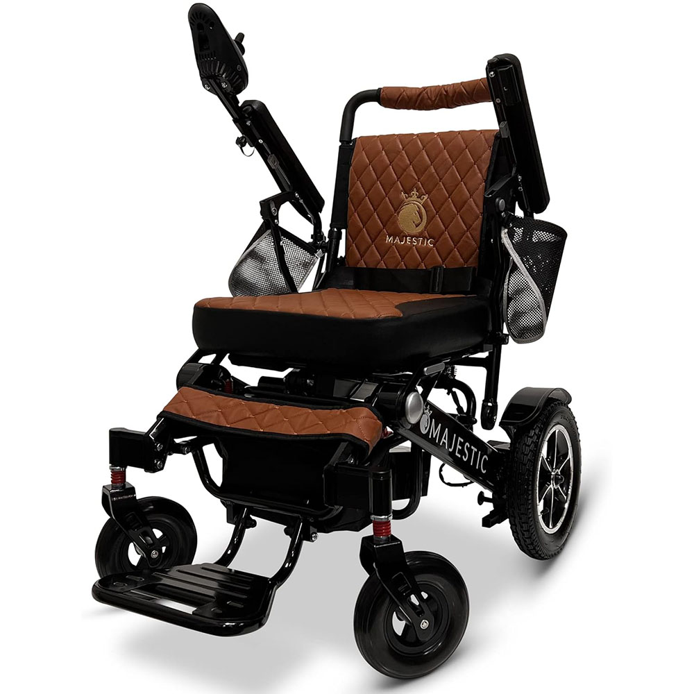 Majestic IQ-7000,Lightweight foldable electric wheelchair for the elderly, durable and ultra-light wheelchair