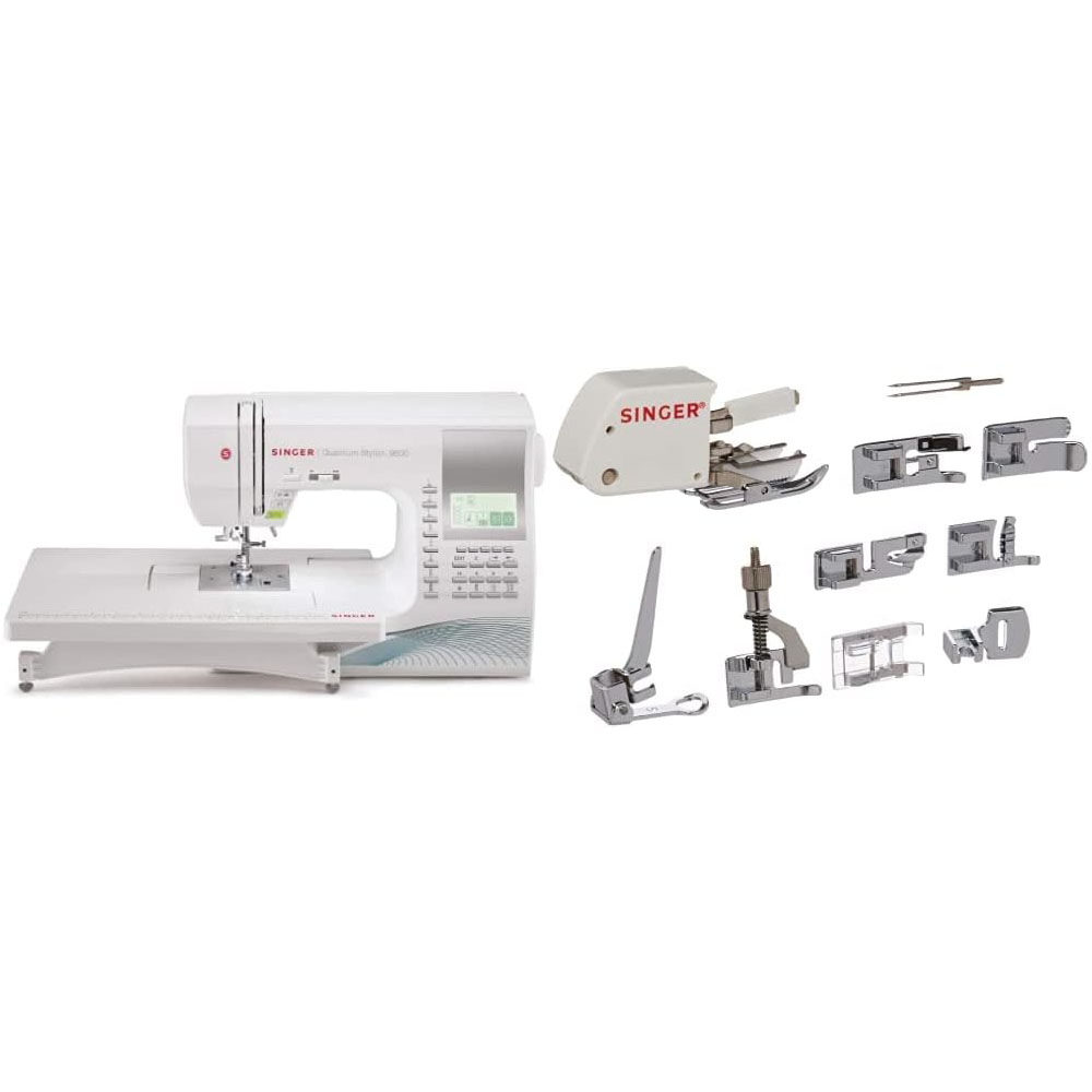 SINGER | Quantum Stylist 9960 Computerized Sewing Machine with Accessory Kit